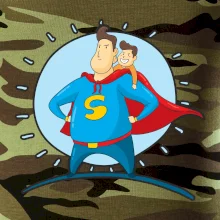 Táta superman - chlapec