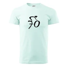 Cyklista oslavuje sedemdesiatku (70)