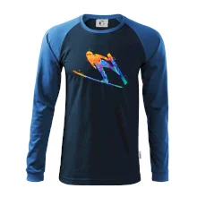 Skokan na lyžiach splash