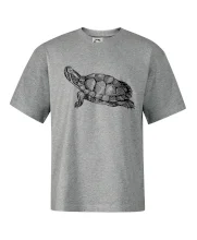 Ceruzkou kreslená korytnačka