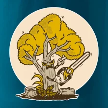 Strom drevorubač Strom drevorubač