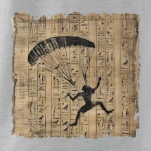 Egyptské hieroglyfy paraglide