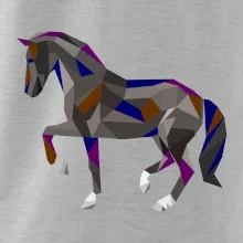 Kôň geometria farebný Kôň geometria farebný