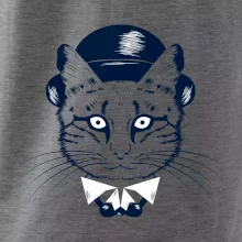 Mačka hipster s klobúkom