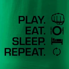 MMA eat sleep repeat