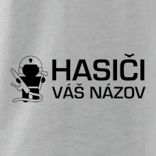 Hasiči postavička - vlastný nápis
