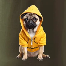 Mops v mikine Mops v mikine