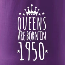 Queens are born in 1950