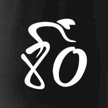 Cyklista oslavuje osemdesiatiny  (80)