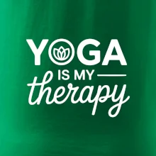 Yoga Is My Therapy nápis