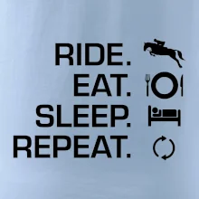 Ride Eat Sleep Repeat Kôň