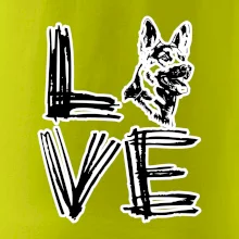 Nemecký ovčiak love