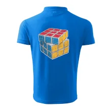 Rubikova kocka kreslená