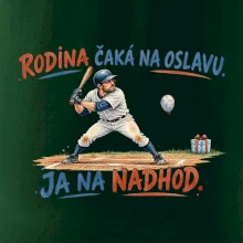 Rodina čaká na oslavu ja na nadhod