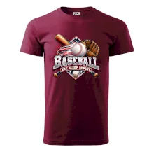 Baseballová pálka s rukavicou eat sleep repeat