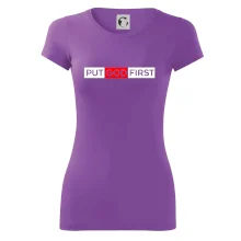 Put God first obdĺžnik