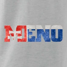 Slovenská vlajka - Váš nápis Slovenská vlajka - Váš nápis