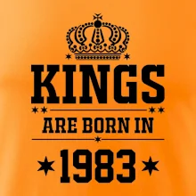 Kings are born in 1983 Kings are born in 1983