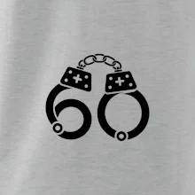 Narodeninové tričko pre policajta - putá 60 Narodeninové tričko pre policajta - putá 60