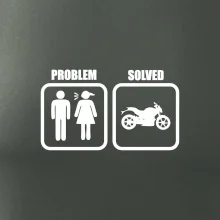 Problém cestná motorka