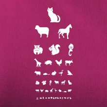 Očný test zvieratká