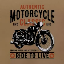 Authentic classic ride to live