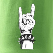 Rock ruka s náramkom