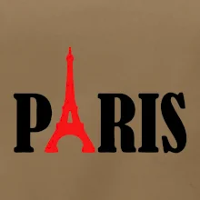 Paris nápis Eiffelova veža