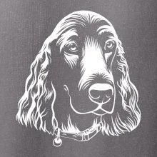 Kokeršpaniel - hlava kreslená