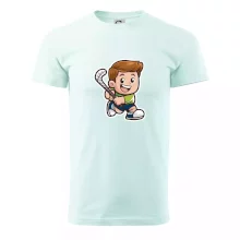 Ikona pozemný hokej chlapec