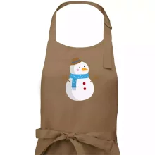 Snehuliak so šálom