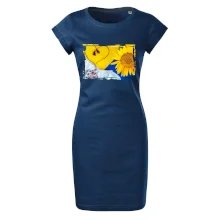 Ukrajina slnečnice a kroj Ukrajina slnečnice a kroj