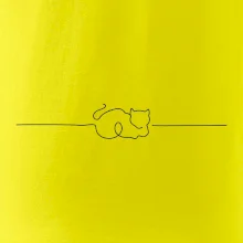 Mačka linka kreslená Mačka linka kreslená