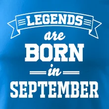 Legends are born in September