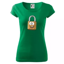 Parové tričká - Zámok a kľúč