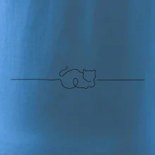 Mačka linka kreslená