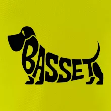 Basset nápis v tele
