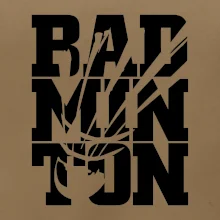 Badminton nápis Badminton nápis