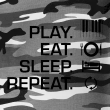 Play eat sleep piano