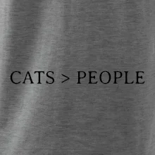 Cats > people