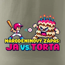 Narodeninový zápas ja proti torte