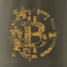 Logo bitcoin puzzle Logo bitcoin puzzle