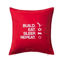 Build eat sleep repeat - montážna pena Build eat sleep repeat - montážna pena