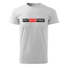 Put God first obdĺžnik