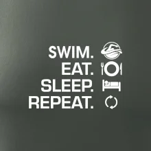 Eat sleep swim