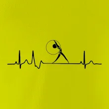 EKG moderná gymnastika obruč