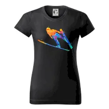 Skokan na lyžiach splash