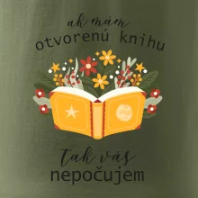 Ak mám otvorenú knihu, tak vás nepočujem Ak mám otvorenú knihu, tak vás nepočujem