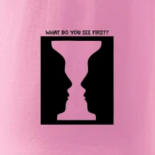 What do you see first? Pohár - Tváre