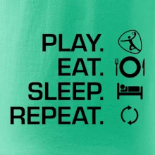 Play Eat Sleep Repeat hádzaná